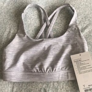 NWT lululemon energy bra size 4